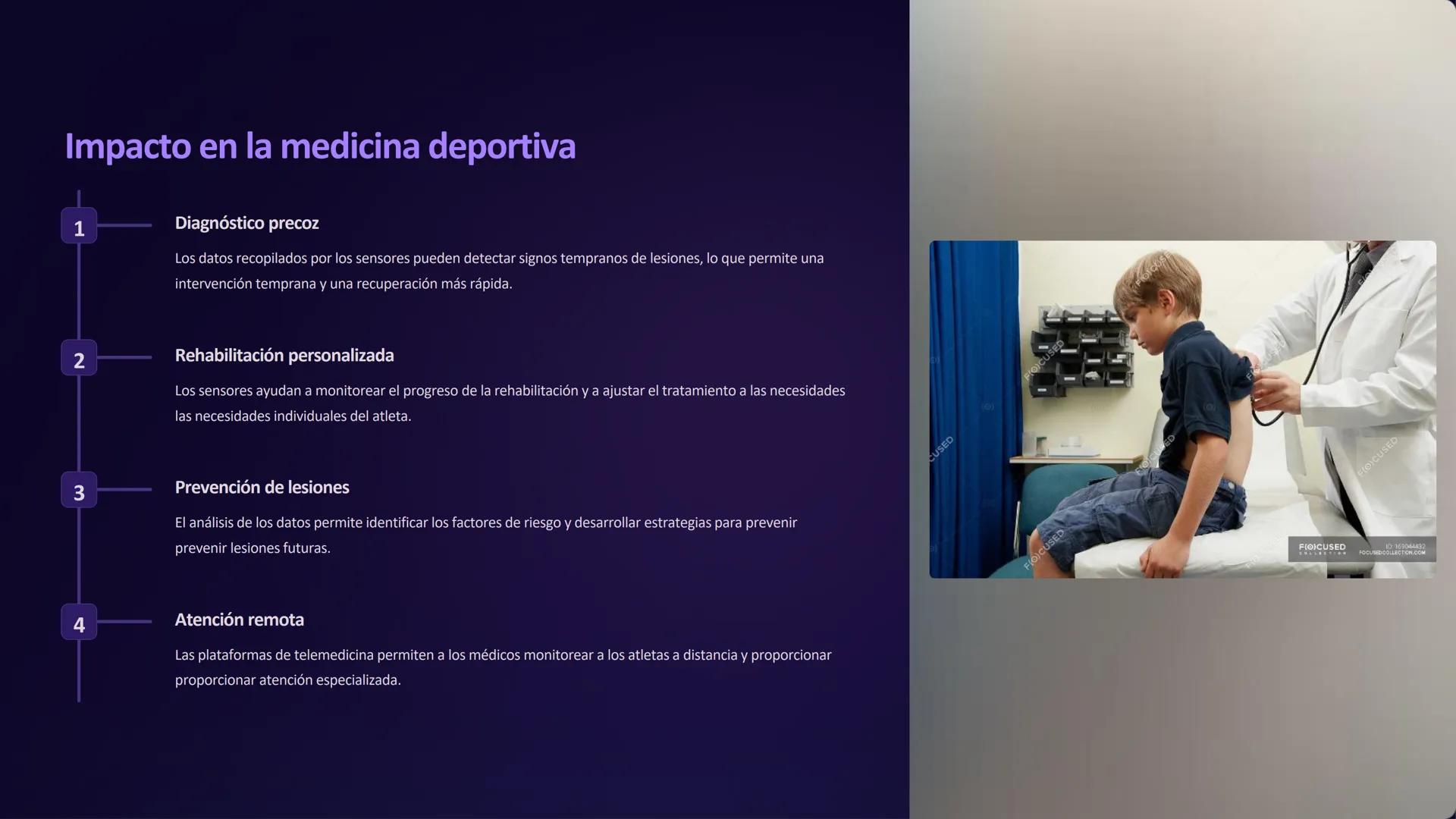 Tecnología del deporte
La tecnología está transformando el mundo del deporte. Desde el equipamiento
hasta el entrenamiento, la tecnología es