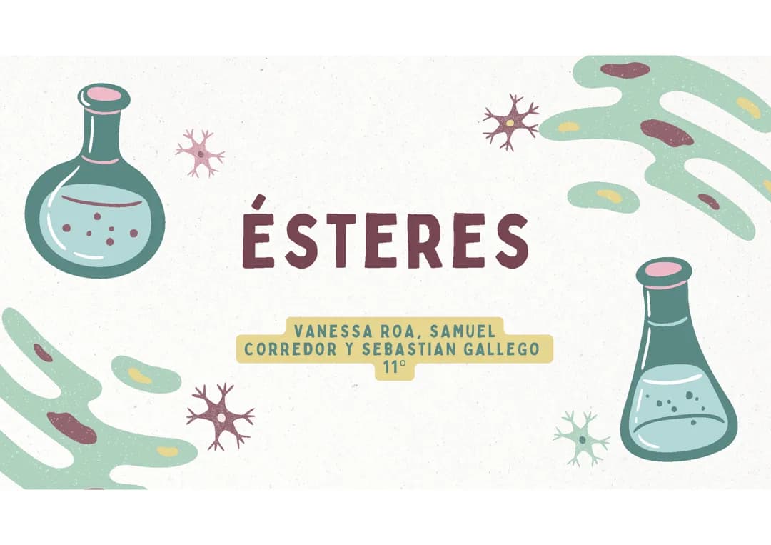 10 Ejemplos de Ésteres: Nombres, Fórmulas y Usos Divertidos