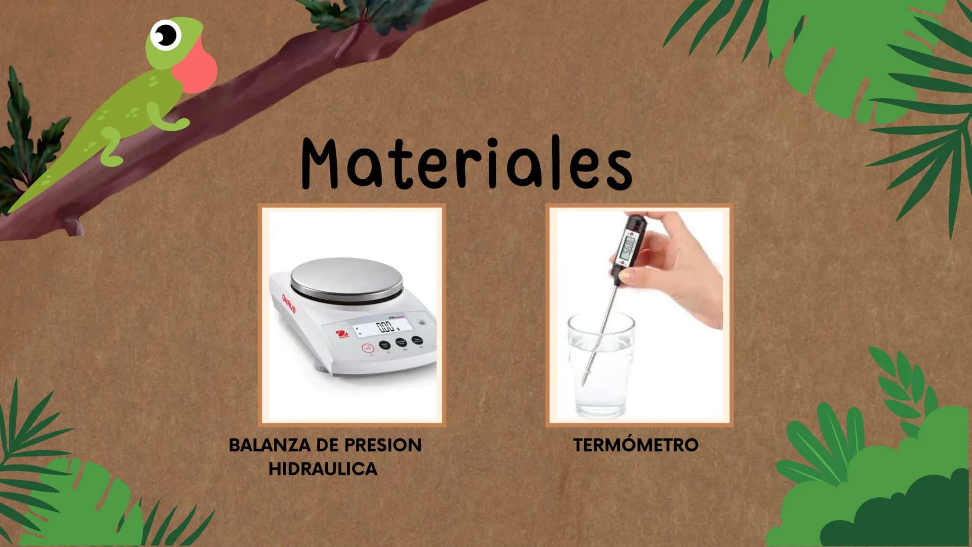 Daniela G
K
Material de
laboratorio CHAUS
Materiales
BALANZA DE PRESION
HIDRAULICA
TERMÓMETRO
M 斤
BALANZA
Una balanza de precisión es un
ins