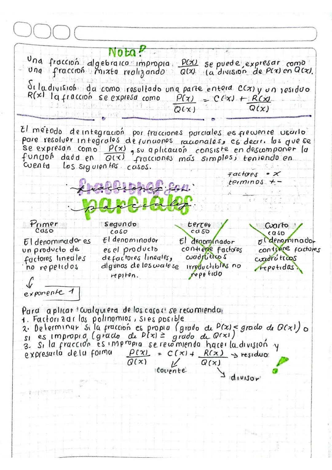 DOO Calculo Integral
28-Septiembre-202
inceerd.
por
imparciales.
fraccorpor
Recordemos Fraccion → Partes dela unidad.
numerador
Fraccion pro