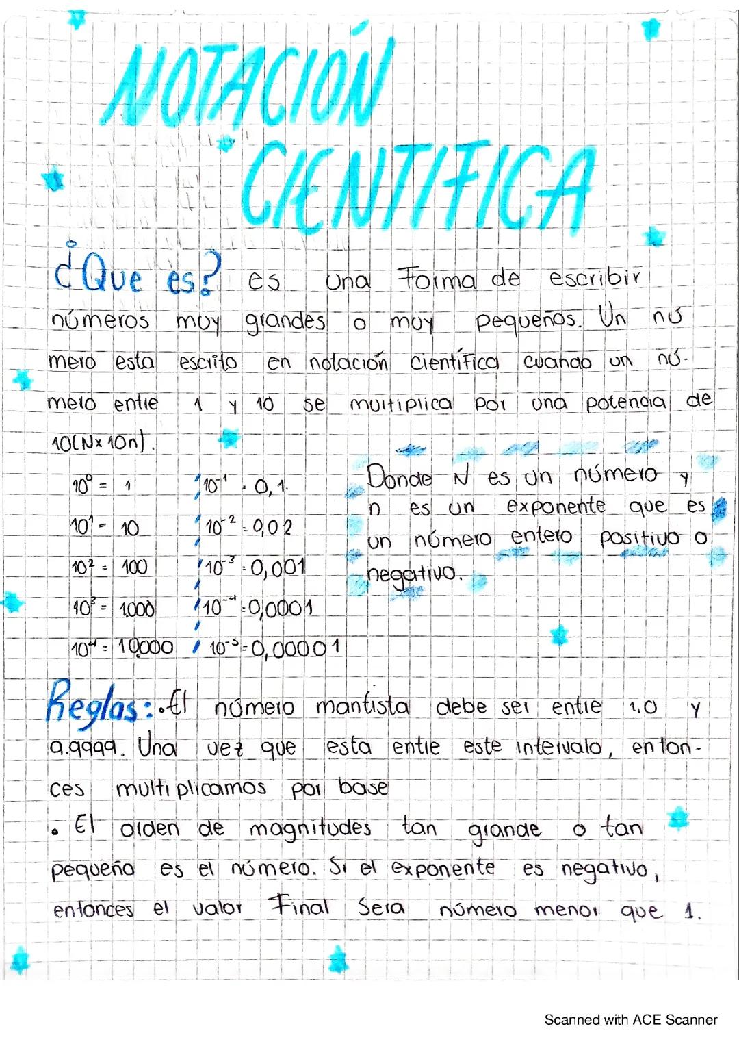 Notación Científica