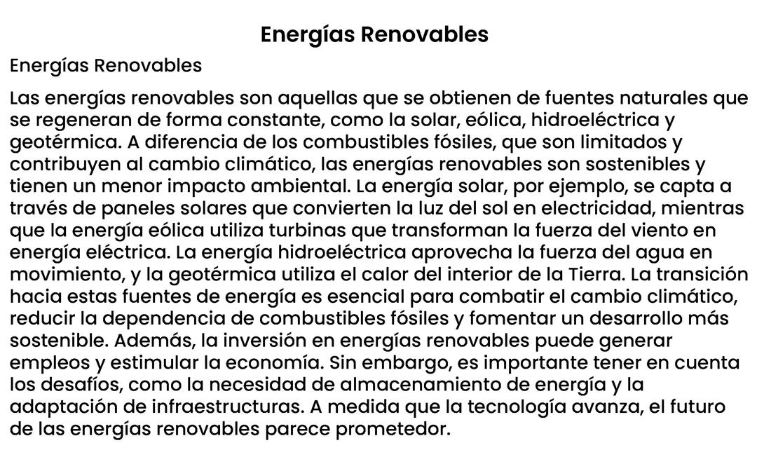 ENERGIAS RENOVABLES