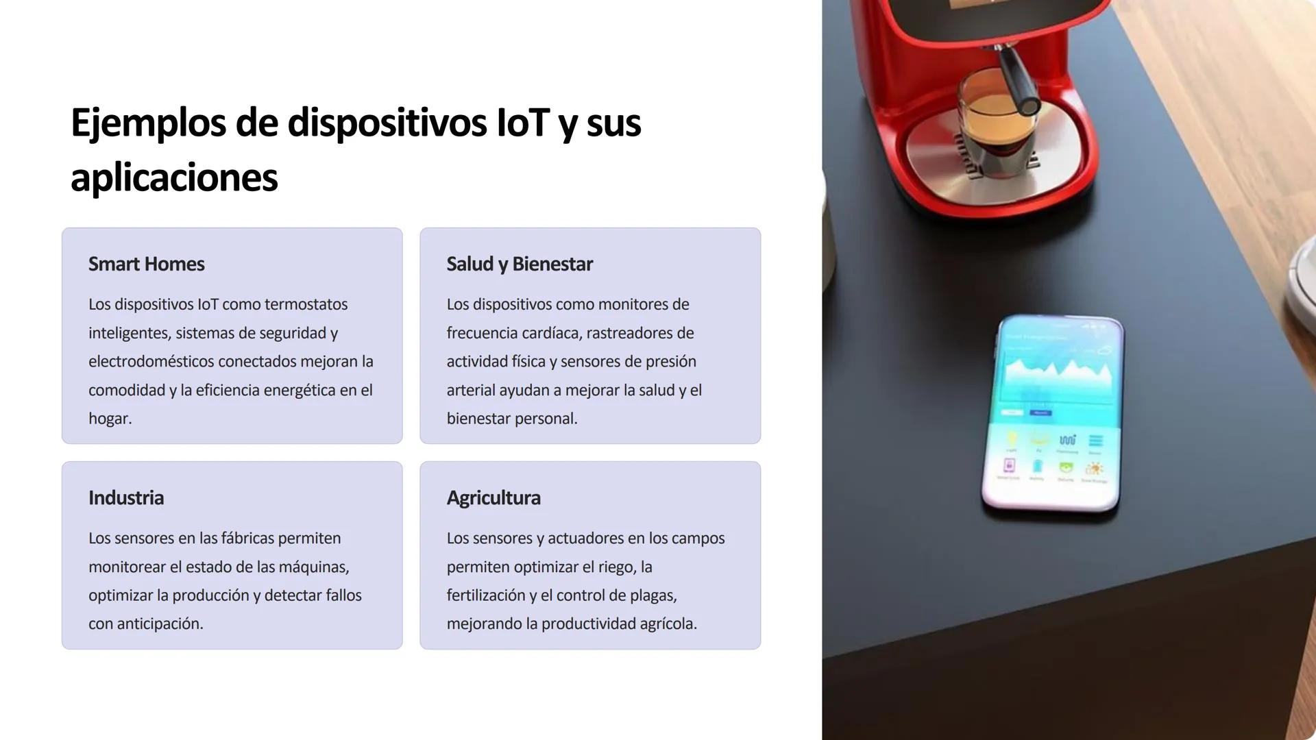 # Internet de las Cosas

(IoT)

El Internet de las Cosas (IoT) es un ecosistema de dispositivos conectados que
recopilan y comparten datos p