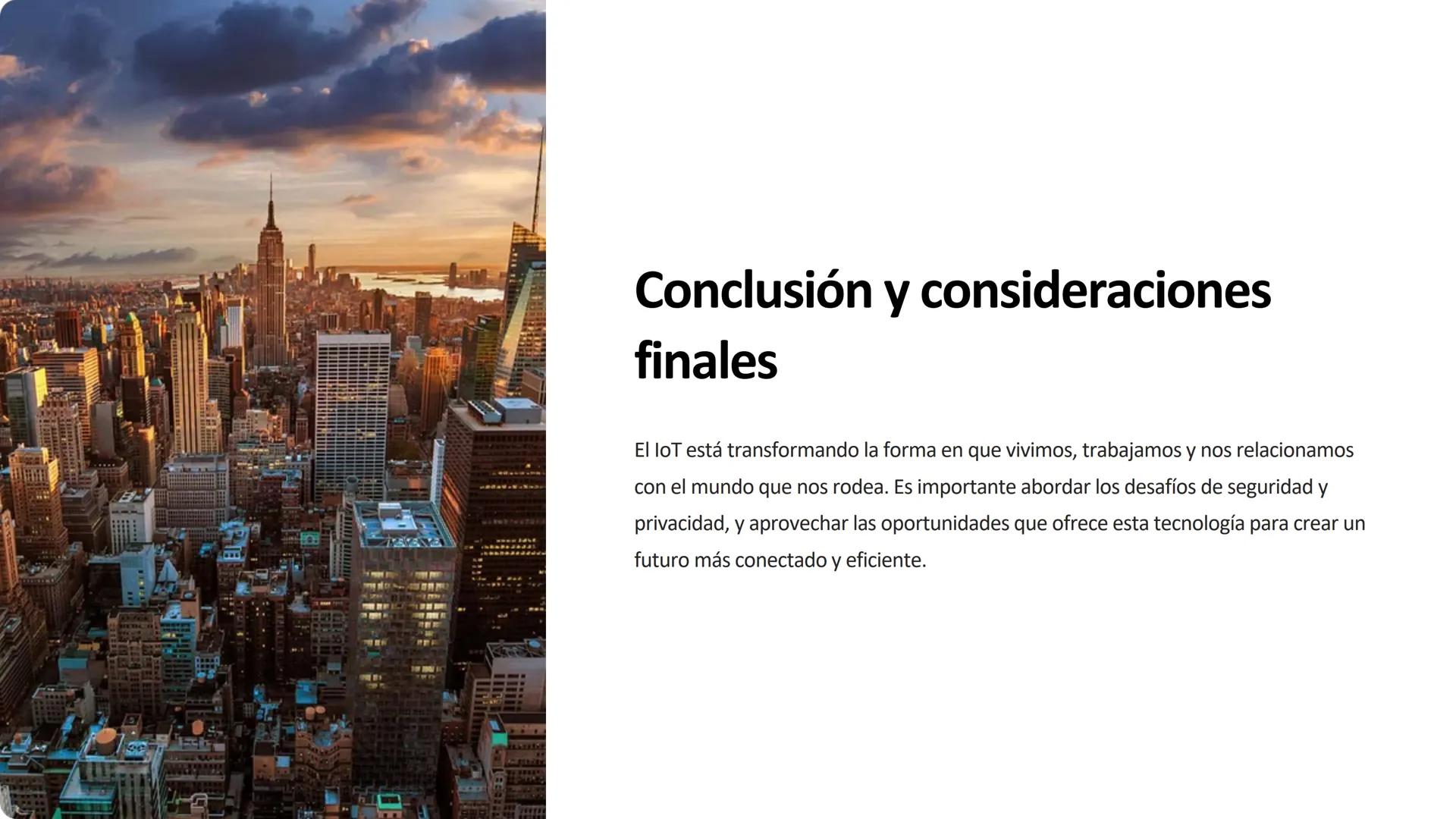# Internet de las Cosas

(IoT)

El Internet de las Cosas (IoT) es un ecosistema de dispositivos conectados que
recopilan y comparten datos p