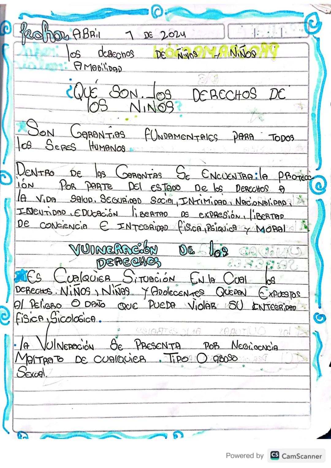 1 DE 2024
@ fechor ABRIL
Paper: los desechos
AMABiliDAD
DE NOS - NIÑOS
¿QUE SON. Jos DERECHOS DE
TOS NINOS
SON GARANTIAS FUNDAMENTALES PARA 