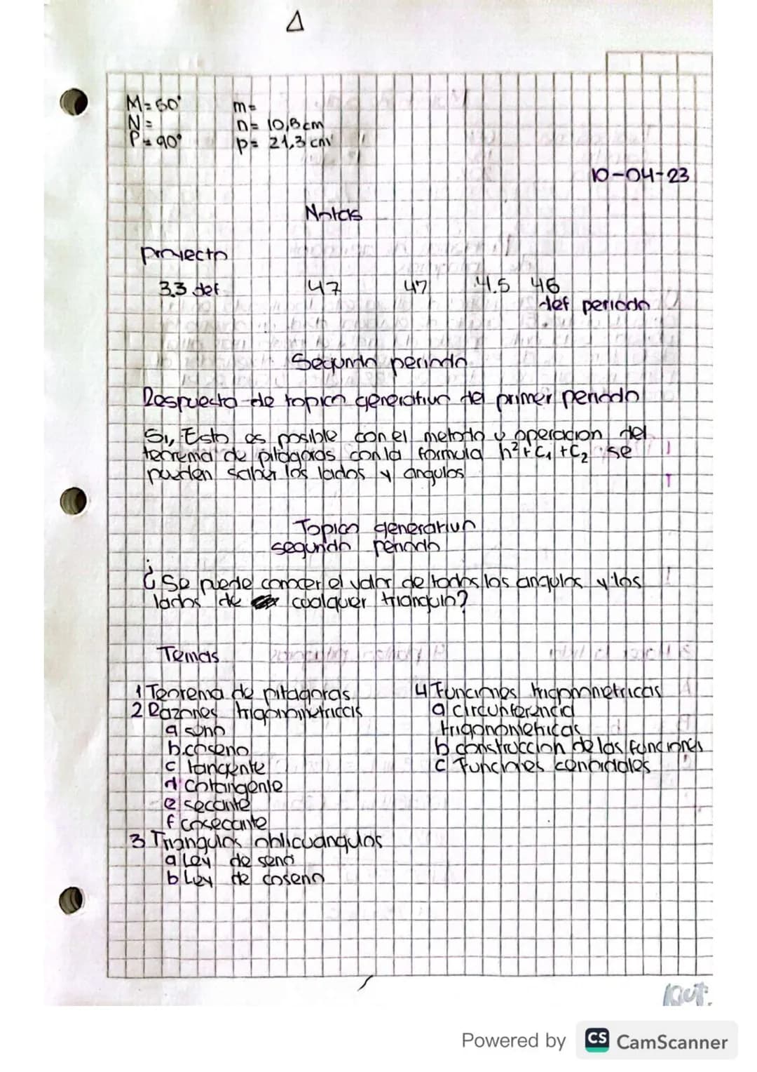 eSecante
F.Cosecante..
06-02-23
Nociones Básicas
•Punto: Uh lugar en el espacio
• lined: Sucesion Infinita de puntos
- Recta No tiene Inicio