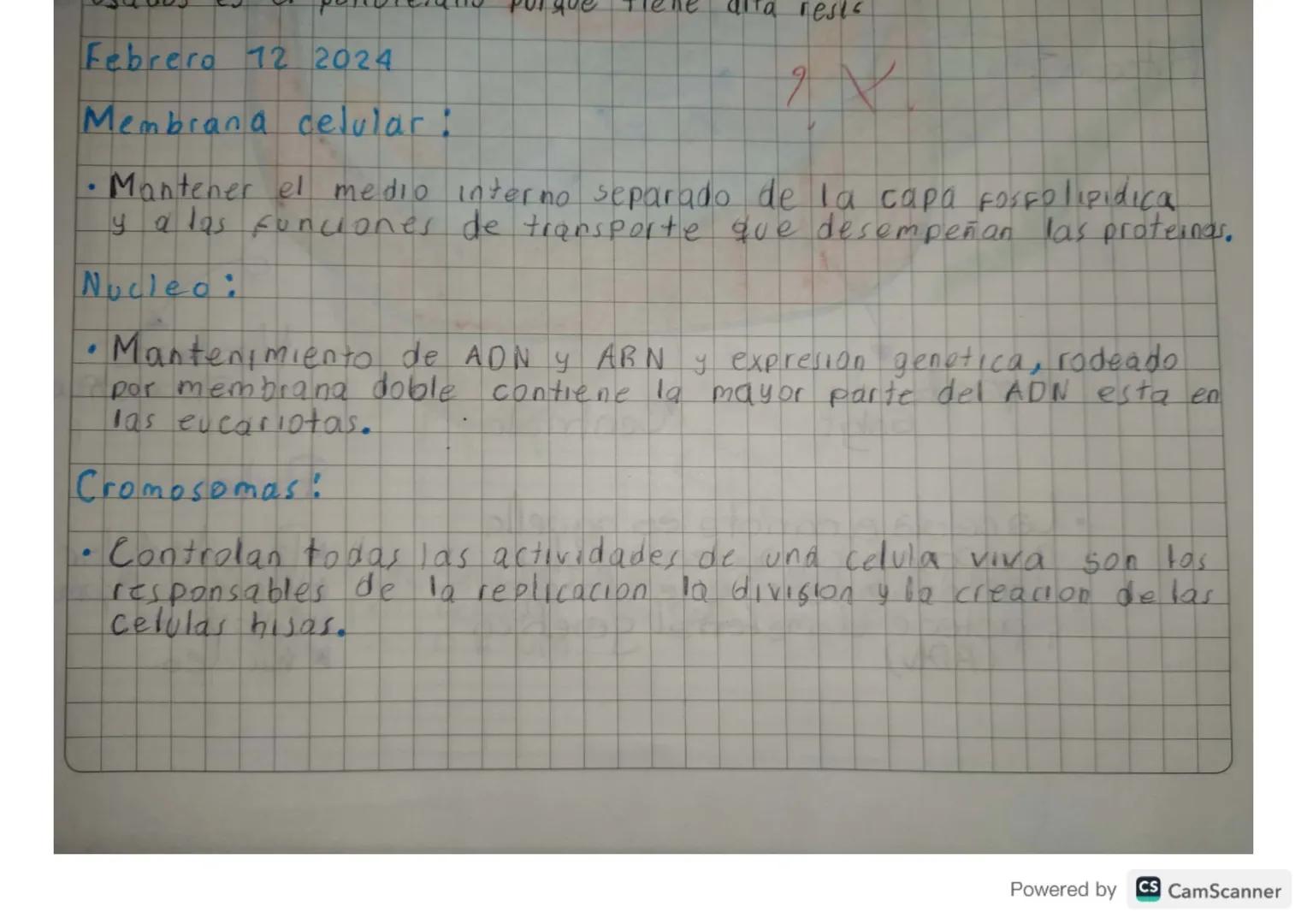 alta rests

Febrero 72 2024

Membrana celular:

• Mantener el medio interno separado de la capa fosfolipidica
y a las funciones de transport