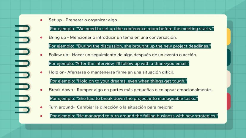 ՈՐ
Phrasal verbs
short explanation
☆ what is phrasal verb?
Los phrasal verbs son palabras especiales en inglés queO
se forman combinando un 