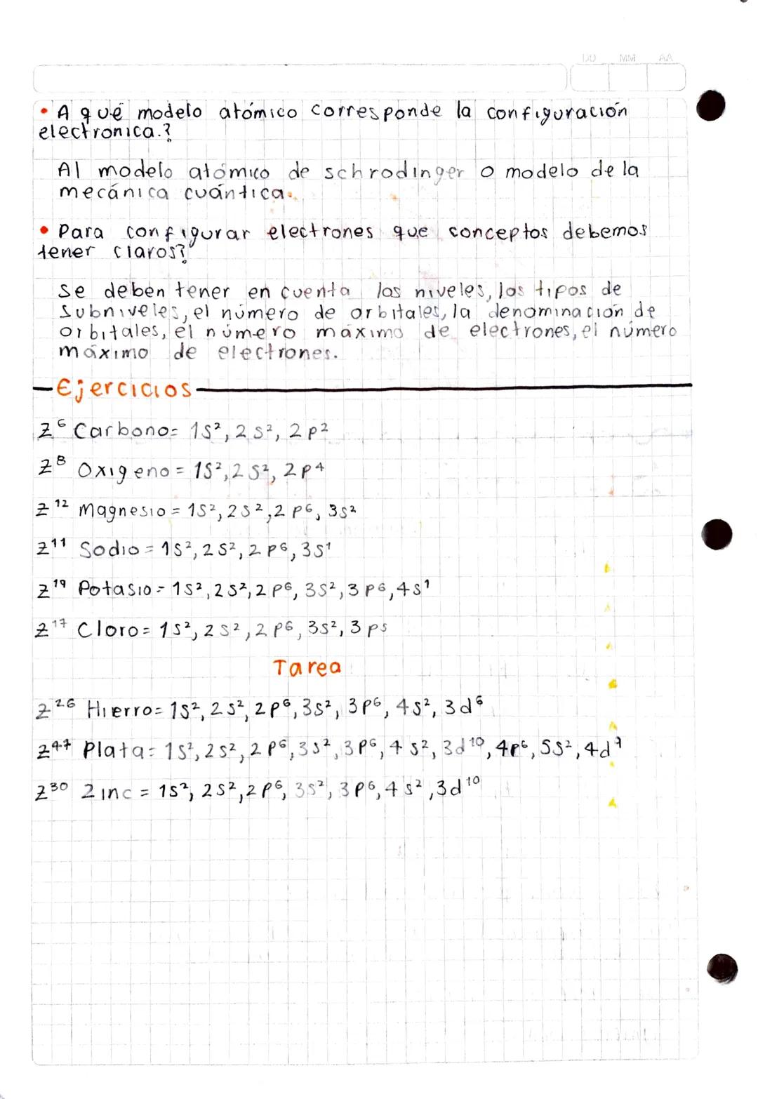 Configuración Electrónica
152
Oiagrama de Moller
252
2p6
352
3 ре
10
3 d'
452
4 pe
10
414
562
5 06
510
5414
653
6P6
6270
6F14
752
7p
714
Act