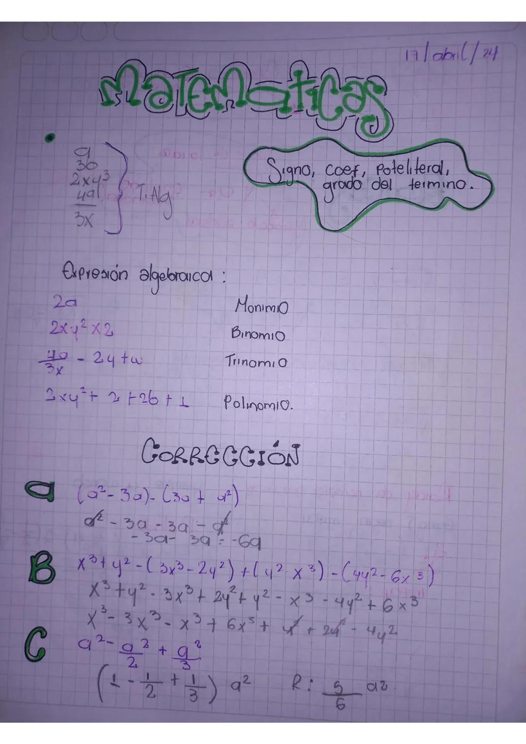 Matemáticas 