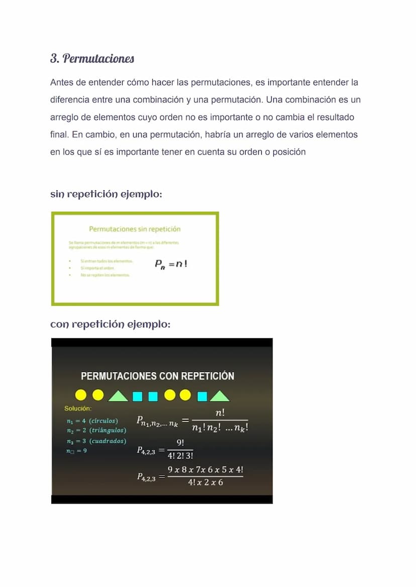 ¿Qué es una técnica de conteo?
Las técnicas de conteo son estrategias matemáticas usadas en probabilidad y
estadística que permiten determin