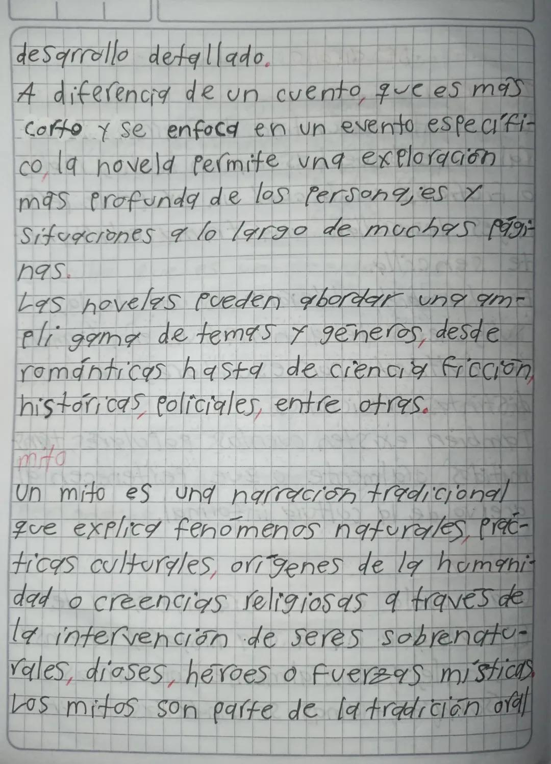 4. Cuento

un cuento es un tipo de narración gene-
ralmente breve basada en hechos reales
o ficticios, en la cual un grupo de perso
najes de
