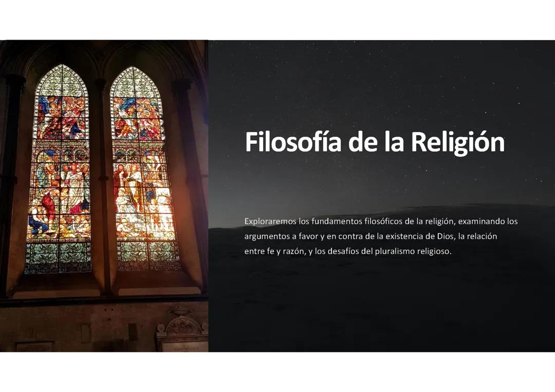 Explorando la Filosofía de la Religión: Claves y Conceptos