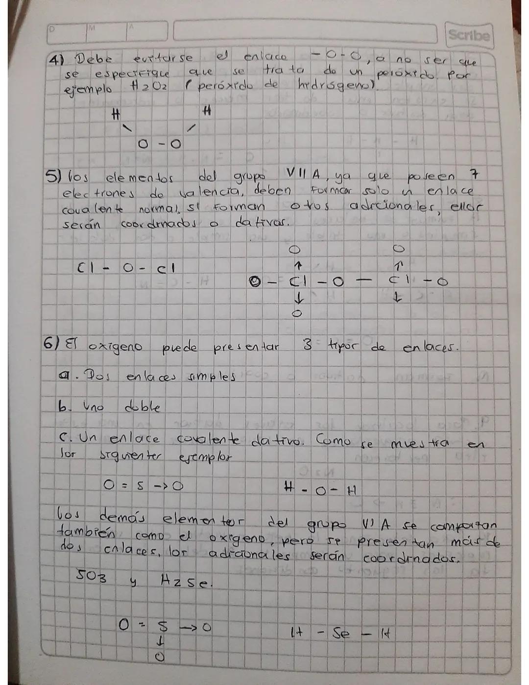 Scribe Enlace Quimico y
Estado oxidación
estructuras De lewis:
Se llaman así a
que resepresentan
atomo
noble
aquellas
esctructuras
electroni