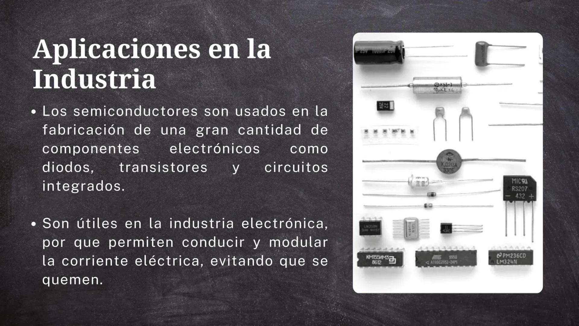 Física
Semiconductores
Alan Pardo # ¿Qué son?

Es todo aquel material que
dependiendo de diversos
factores, puede actuar
como un conductor.
