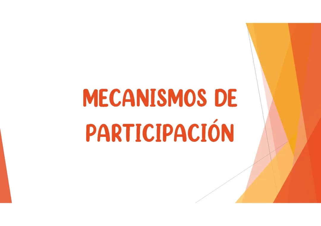 Mecanismos de participación ciudadana en Colombia