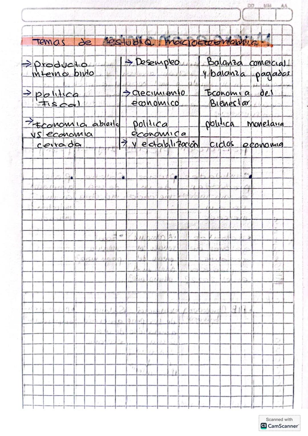 MICIO economia
DD
MM
AA
Macro economia
La ciencia macroeconomica
que se enfoca en el
economia
estudio
es ma vama de la economia
analisis
Y c