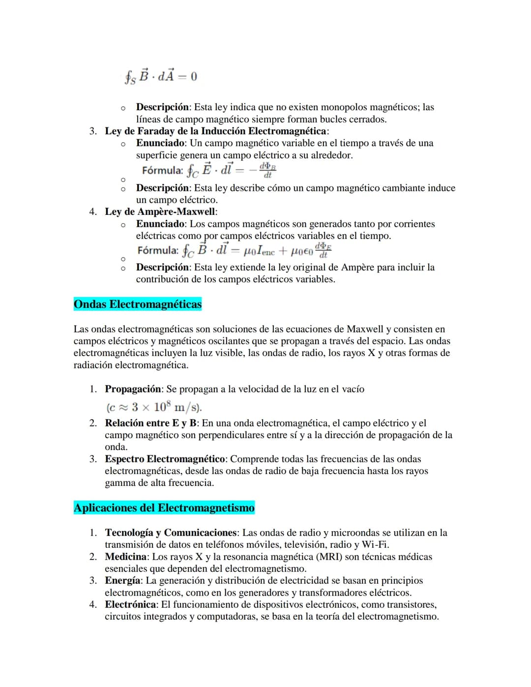 Electromagnetismo
El electromagnetismo es una rama fundamental de la física que estudia las fuerzas y los
campos eléctricos y magnéticos y s