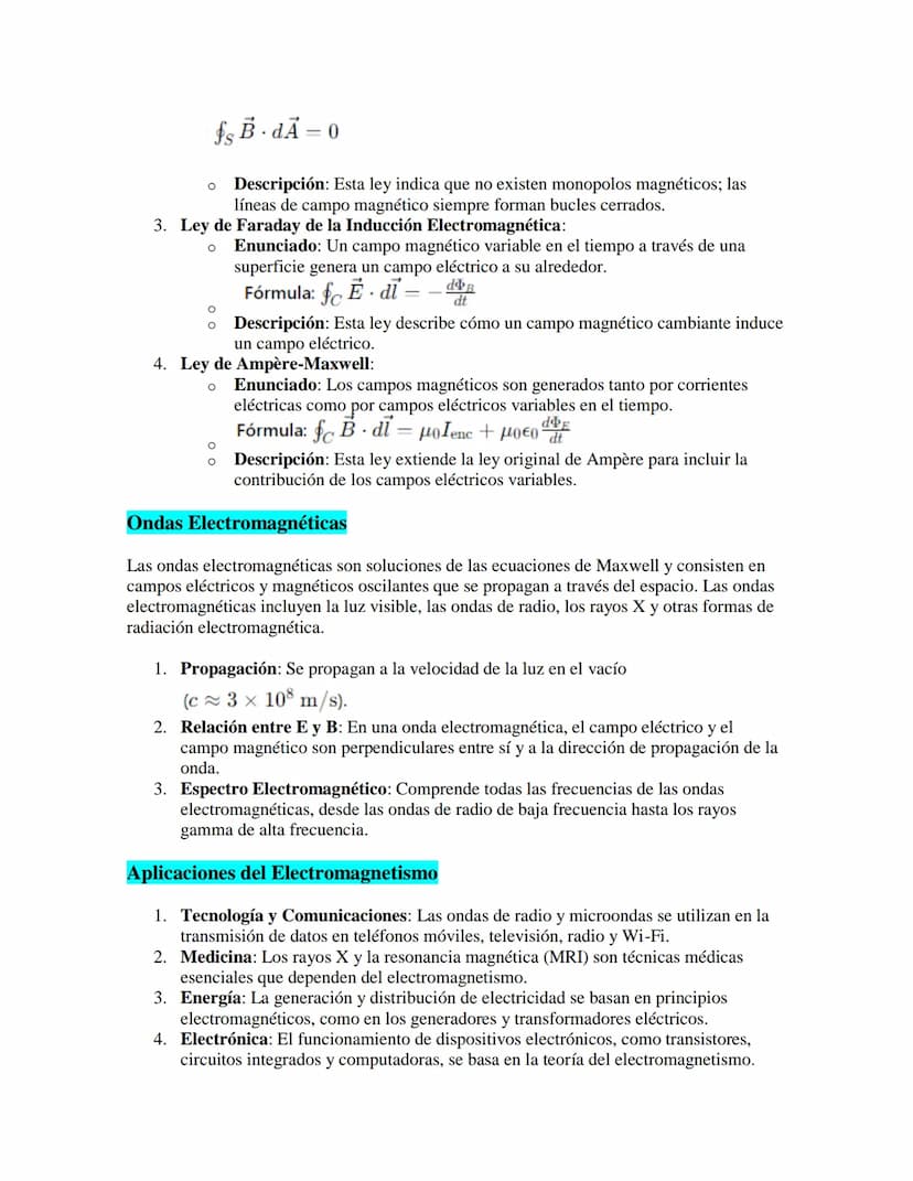 Electromagnetismo
El electromagnetismo es una rama fundamental de la física que estudia las fuerzas y los
campos eléctricos y magnéticos y s
