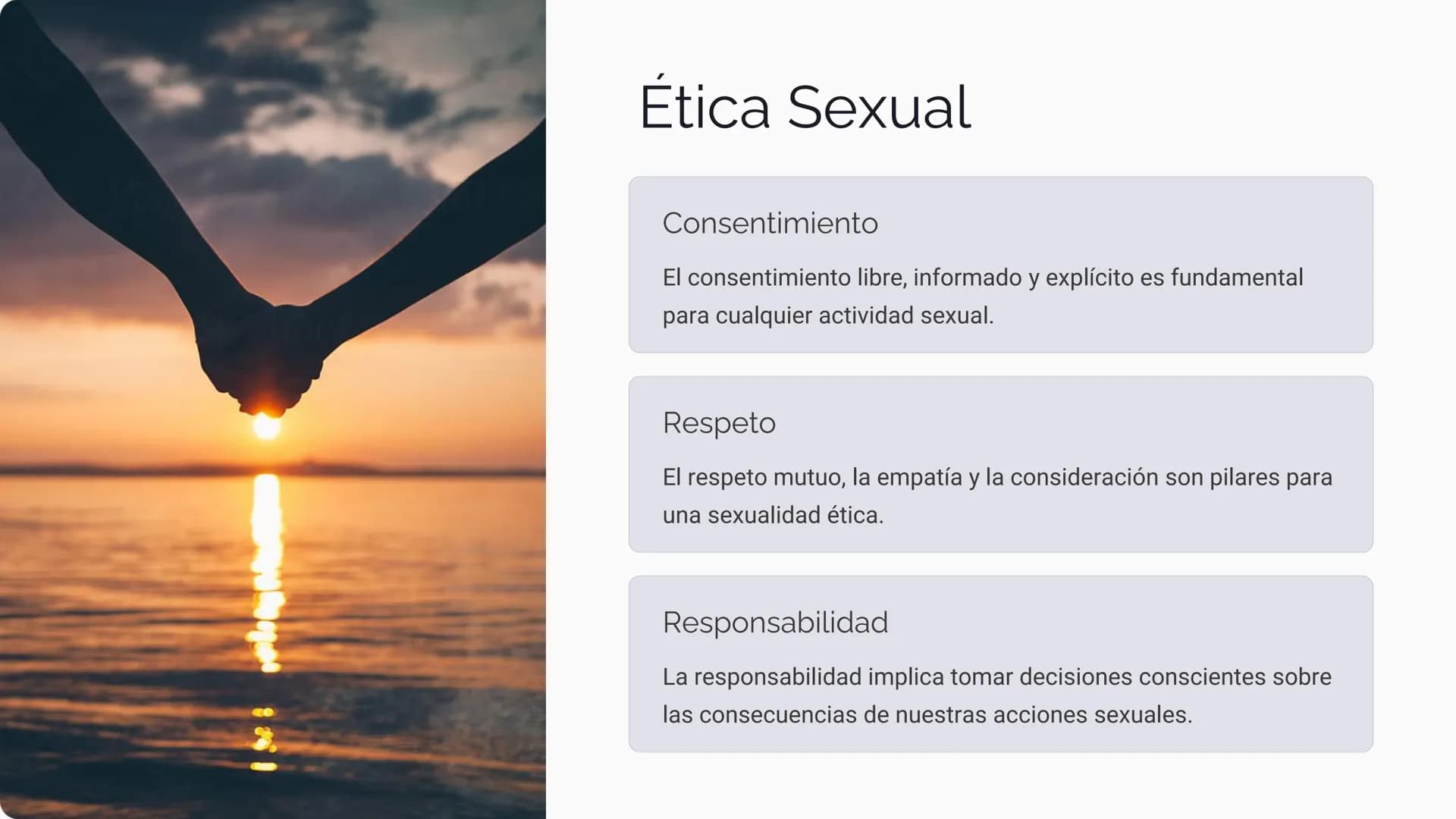 Filosofía de la
Sexualidad
La filosofía de la sexualidad es un campo de estudio que explora
las dimensiones éticas, sociales y psicológicas 