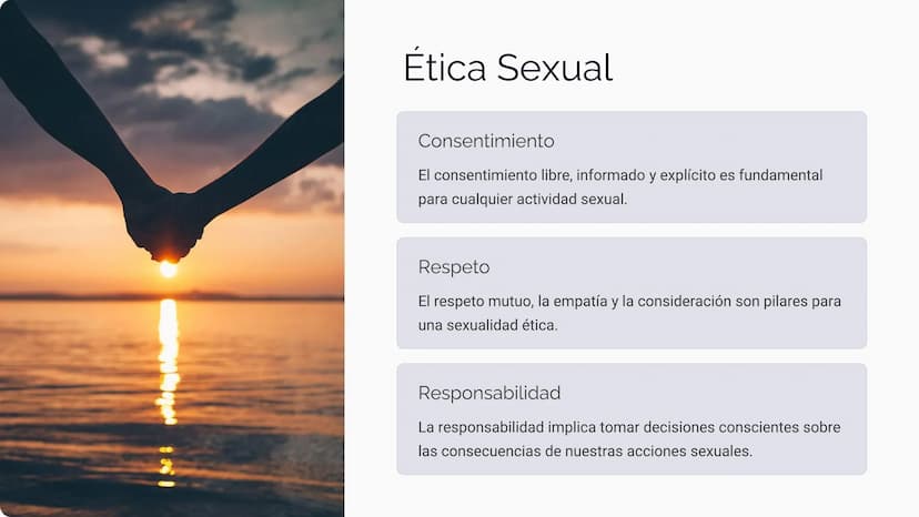 Filosofía de la
Sexualidad
La filosofía de la sexualidad es un campo de estudio que explora
las dimensiones éticas, sociales y psicológicas 