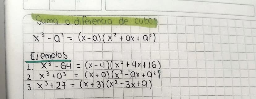 Scribe
FACTORIZACIÓN (casos)
Factor ComunTodos los términos tienen un número o letra en
común
Fiemplos
4x³×2 +9x2x+7x
x (4x² y²+9xy+7)
14x5-