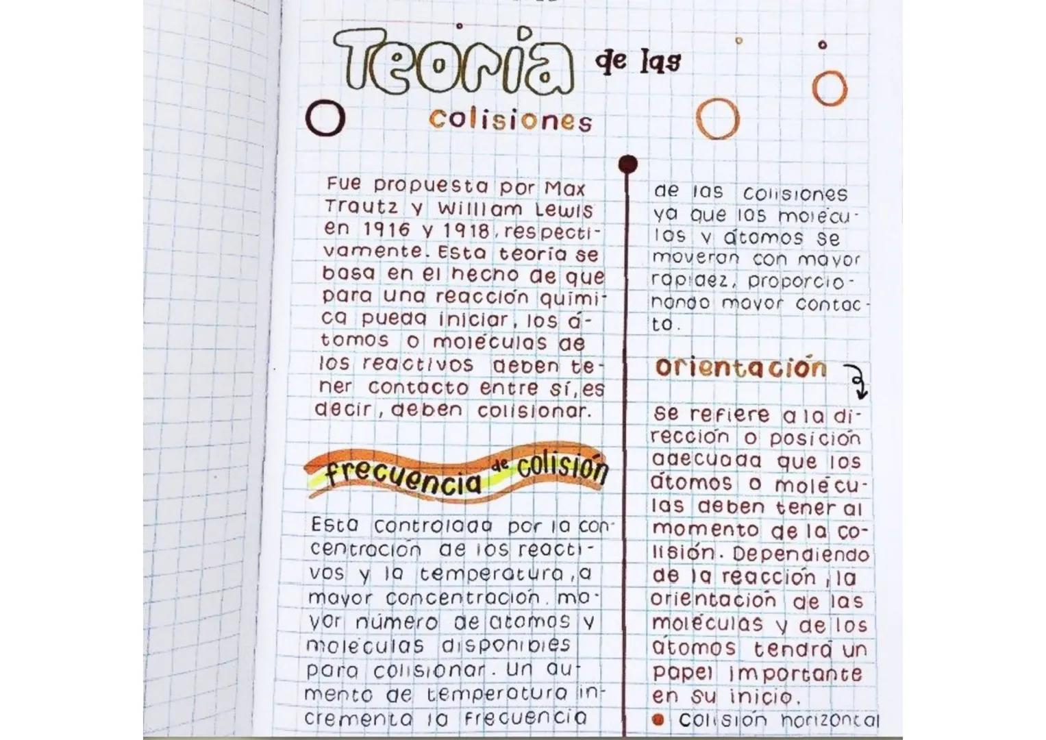 Teoria
O
colisiones
de las
Fue propuesta por Max
Trautz y William Lewis
en 1916 y 1918, respecti-
vamente. Esta teoria se
basa en el hecho d