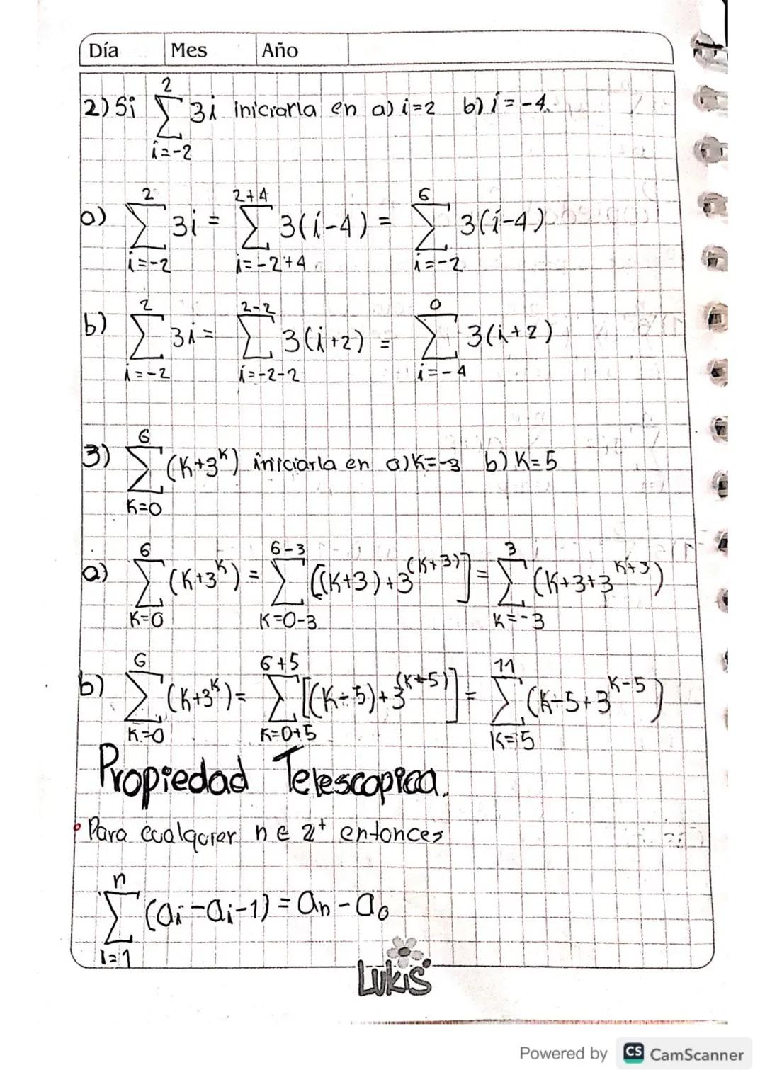 ID TD TTD TT
9
Día
Mes
Año
-X. YB-Y. Y₁ = (X-1) m (m=xt+Y")
•Clase 4
28/08/2023.
•Sumatoria"
Calculo II: Suma enesima
de una serie.
Definici