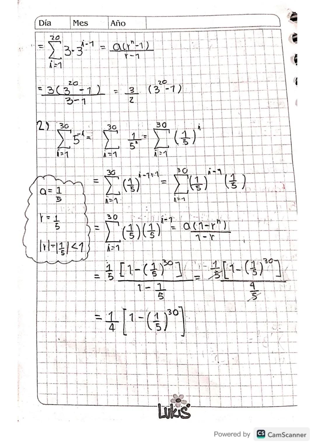 ID TD TTD TT
9
Día
Mes
Año
-X. YB-Y. Y₁ = (X-1) m (m=xt+Y")
•Clase 4
28/08/2023.
•Sumatoria"
Calculo II: Suma enesima
de una serie.
Definici