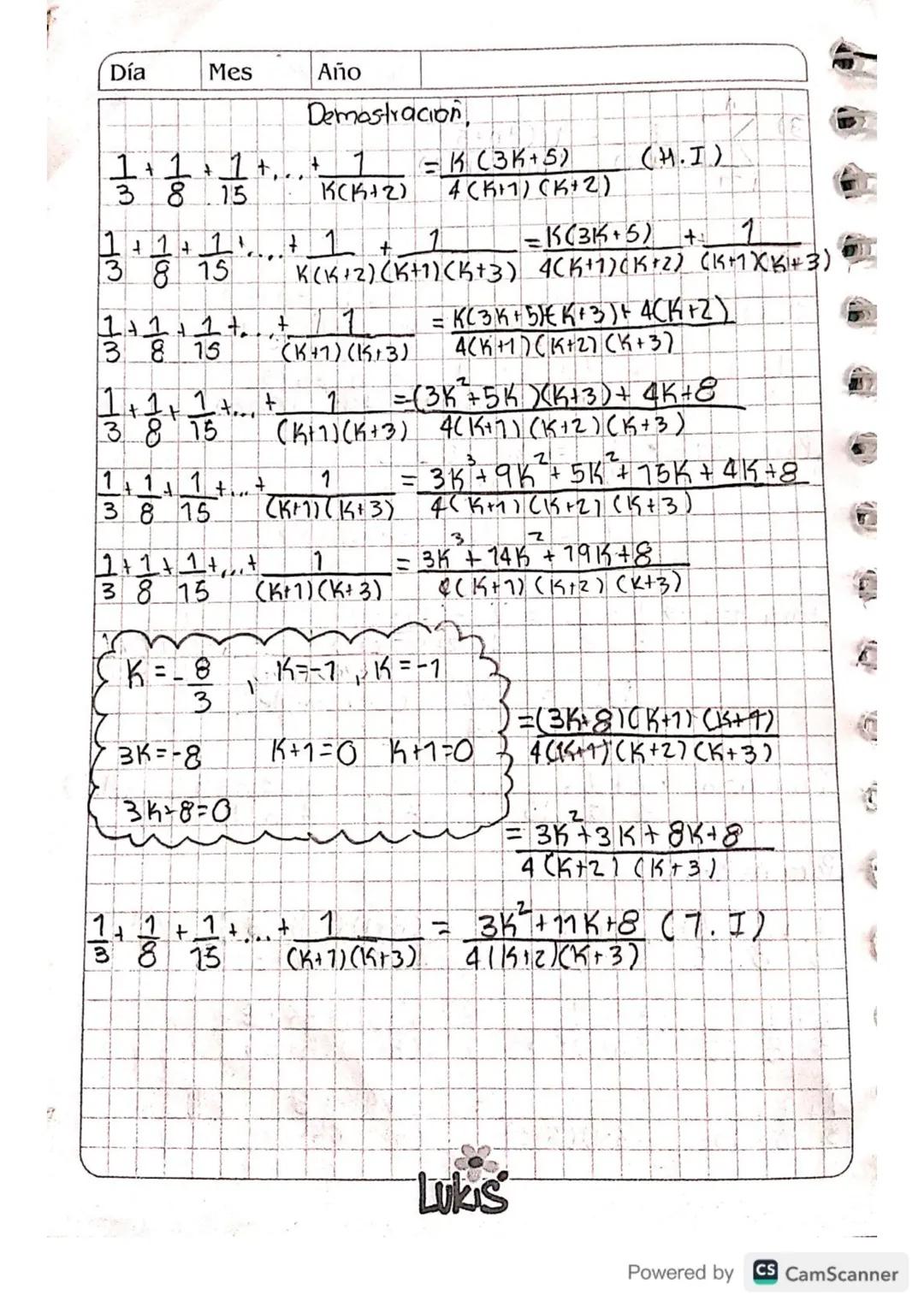 ID TD TTD TT
9
Día
Mes
Año
-X. YB-Y. Y₁ = (X-1) m (m=xt+Y")
•Clase 4
28/08/2023.
•Sumatoria"
Calculo II: Suma enesima
de una serie.
Definici