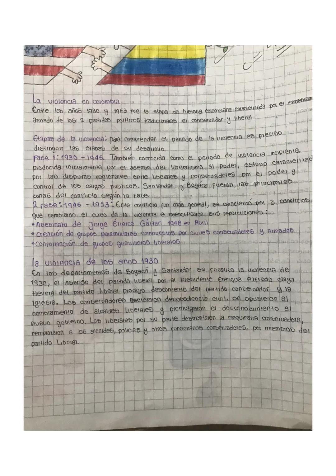 La violencia en colombia 