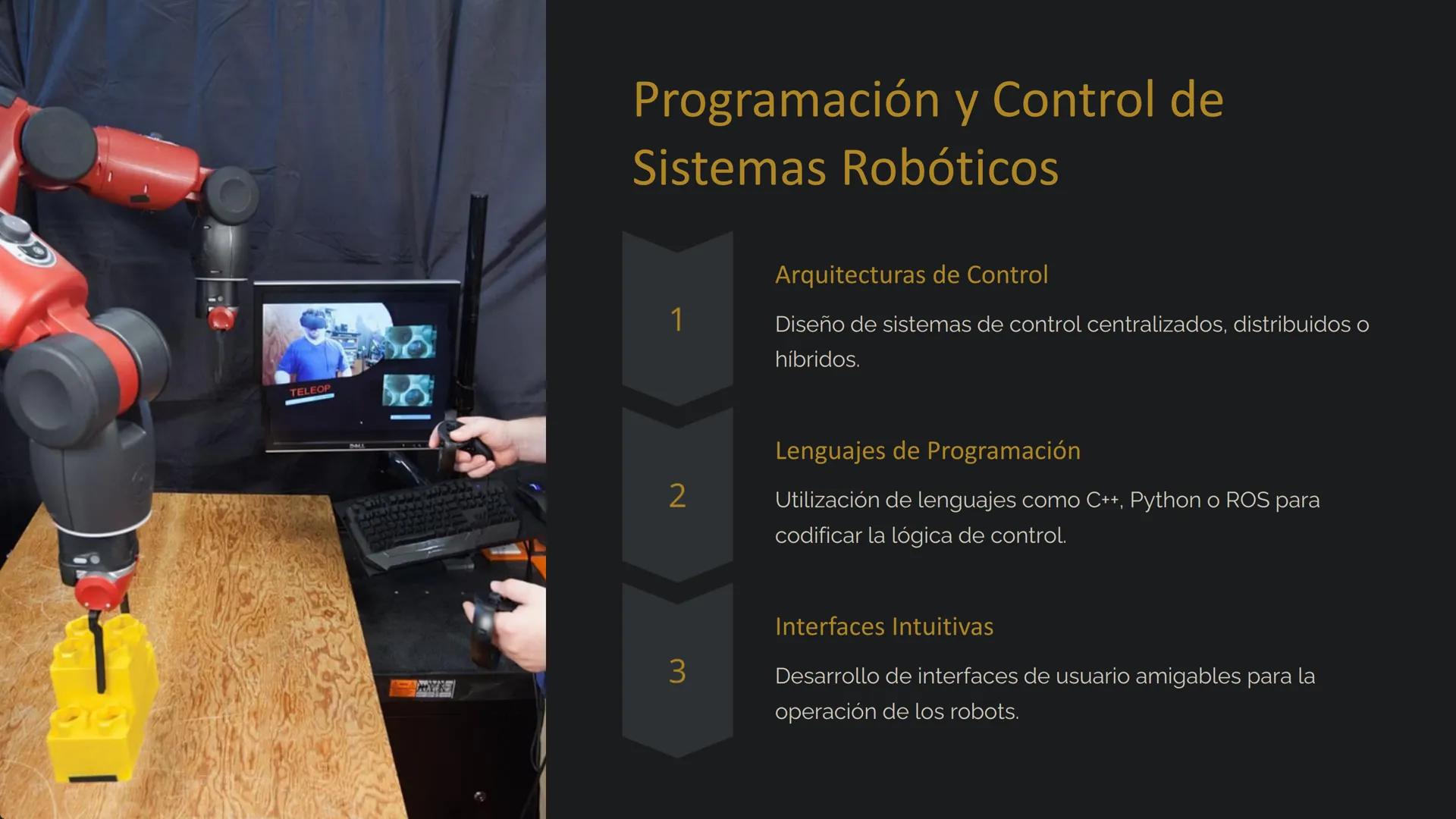 Robótica Avanzada y
Avanzada y
Automatización
La robótica avanzada y la automatización son campos en
rápida evolución que transforman la for