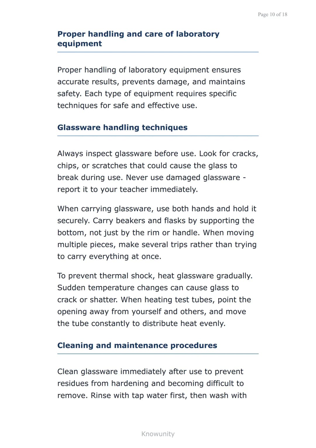 Laboratory safety and equipment for scientific
inquiry
Essential safety rules and equipment
use for Grade 7 science labs
What you will learn