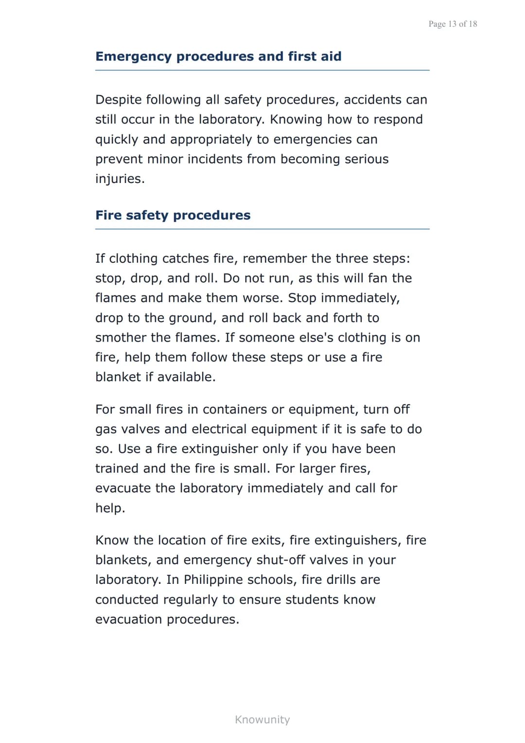 Laboratory safety and equipment for scientific
inquiry
Essential safety rules and equipment
use for Grade 7 science labs
What you will learn