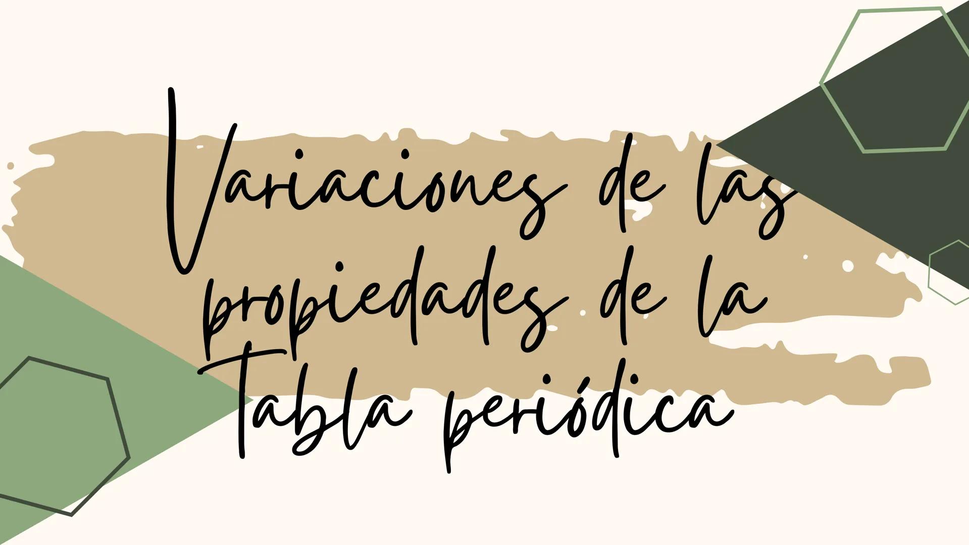 Variaciones de laz
propiedades de la
Tabla periódica Electronegatividad
¿Que
Son las propiedades
periodicas?
Radio atómico
Estructura electr