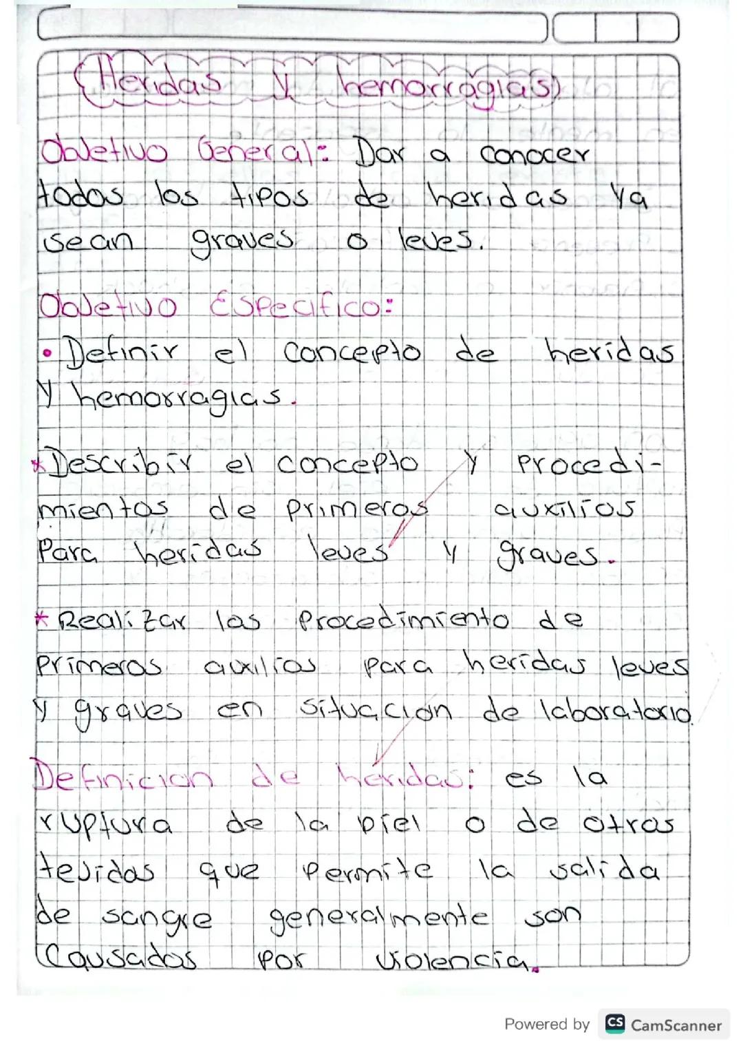 Heridas y hemorragias