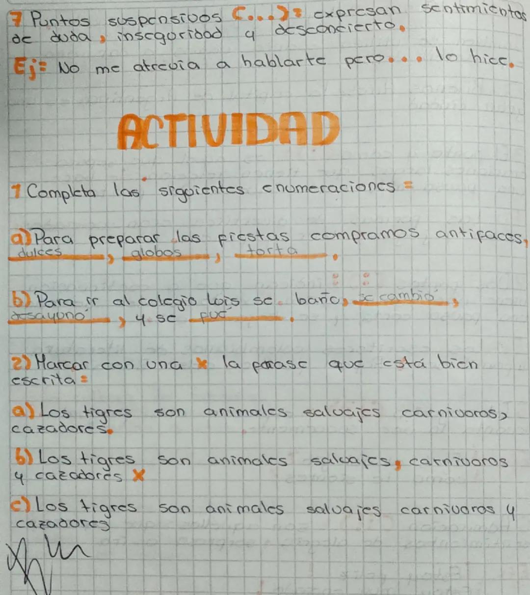 LOS SIGNOS DE
PUNTUACION
Los signos de puntuación sirven para=
7 Facilitan la lectura = ayudan
y utilizar
2 ayudan
ona
correcta
a hacer paus