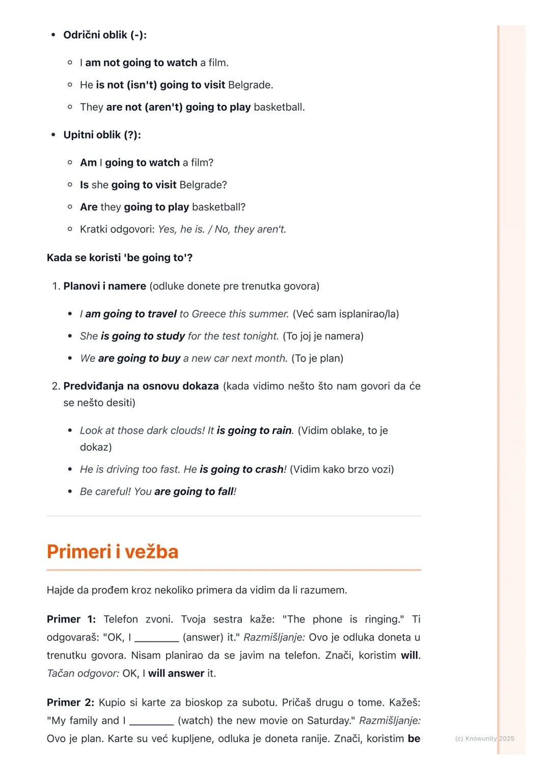 # Buduća vremena (Future
Tenses)

Uvod u buduća vremena

U engleskom jeziku, kada pričamo o nečemu što će se desiti, ne koristimo uvek
isto 