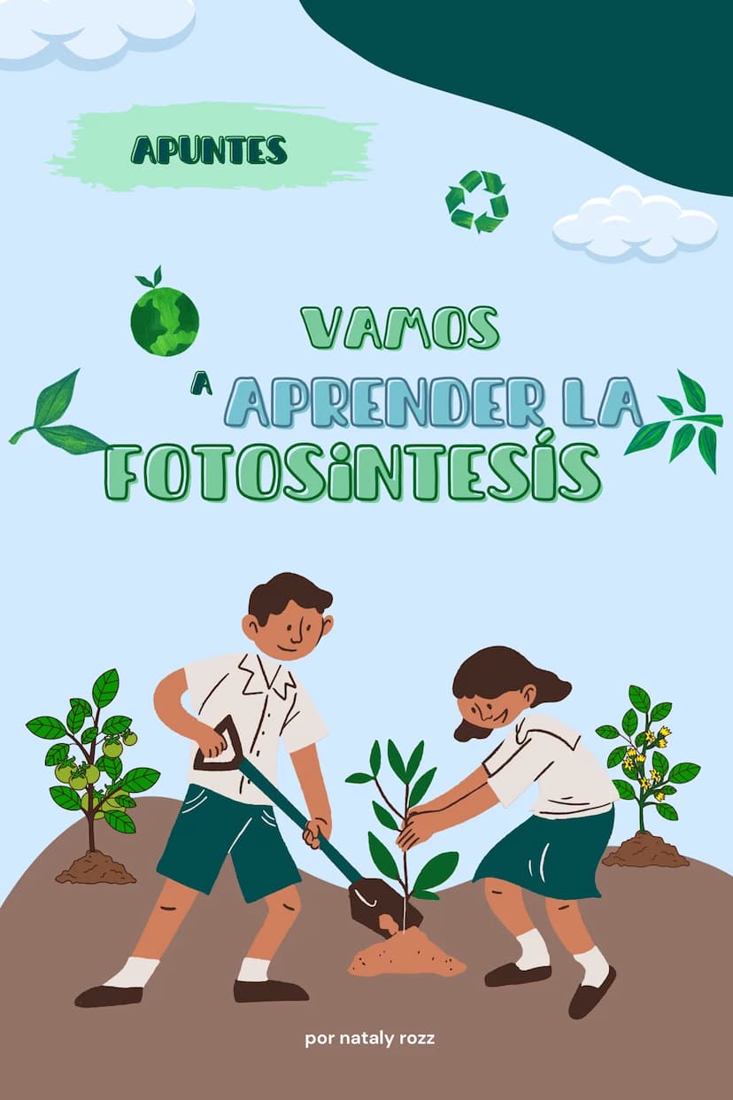 APUNTES
VAMOS
APRENDER LA
FOTOSINTESIS
por nataly rozz FOTOSİNTESİS
La fotosíntesis es un proceso a través del cual los
organismos vegetales