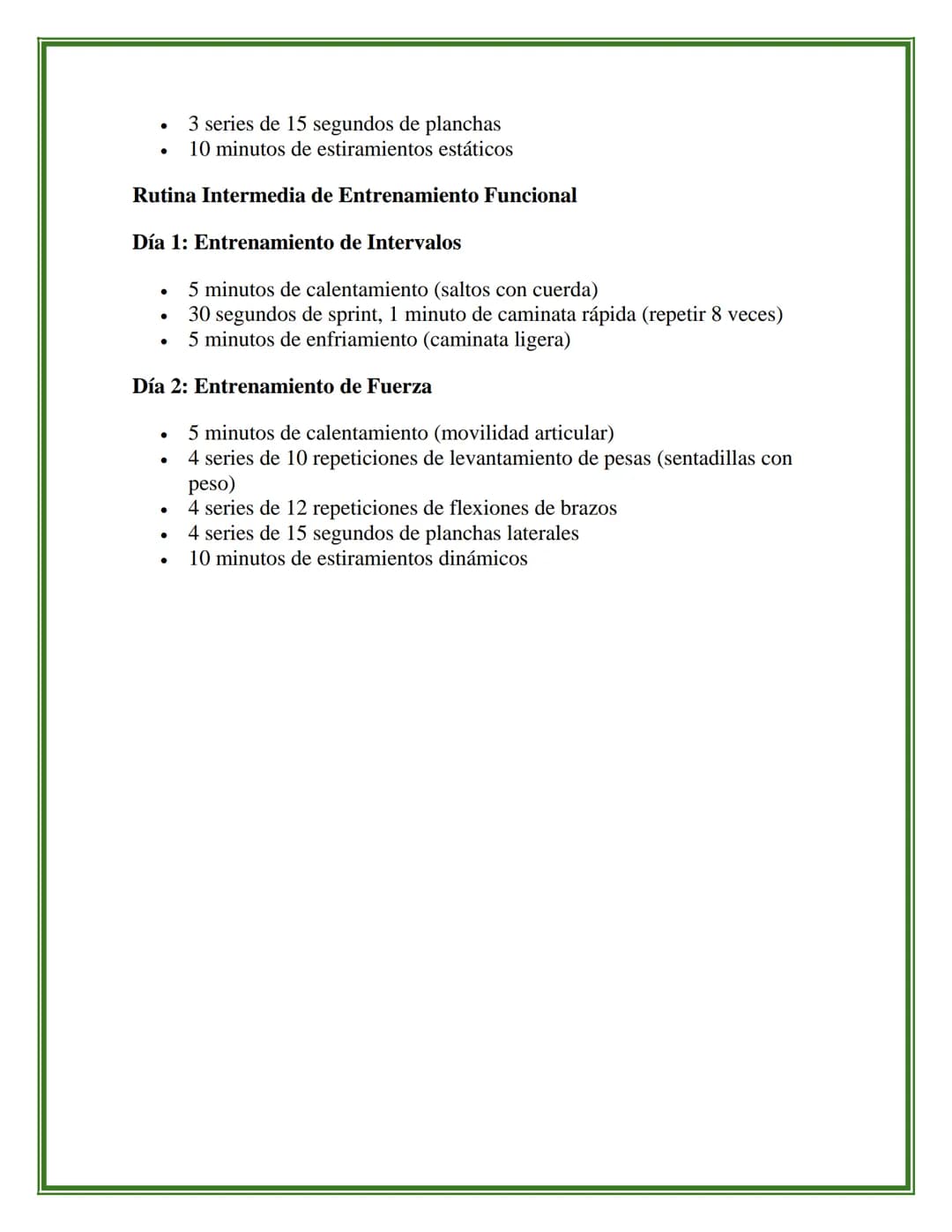 ACONDICIONAMIENTO FÍSICO