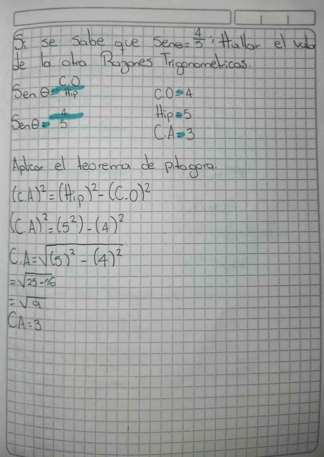Razones trigonometrices
- Carta popiedad de los triangelos.
Equivale a la suma de los. Engulos
de dicho Engulo.
Cateto
Hipotenuza
Cateto
Par