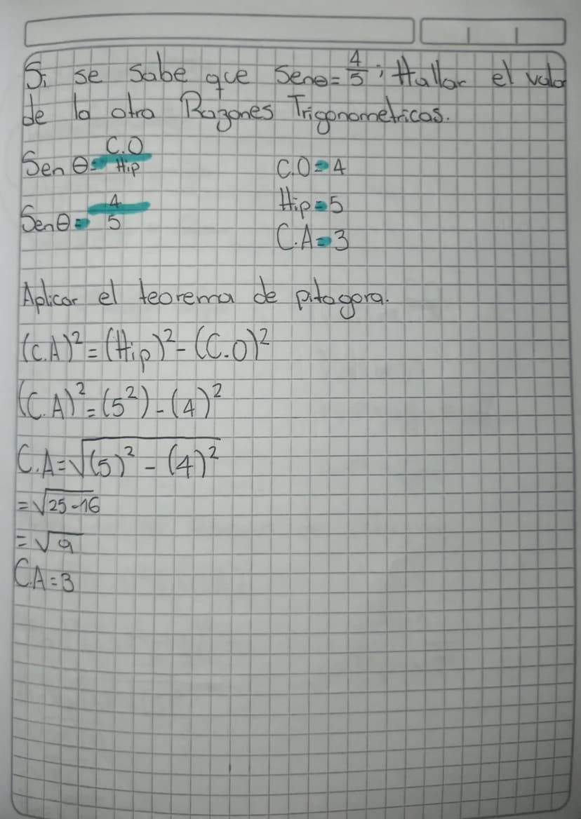 Razones trigonometrices
- Carta popiedad de los triangelos.
Equivale a la suma de los. Engulos
de dicho Engulo.
Cateto
Hipotenuza
Cateto
Par