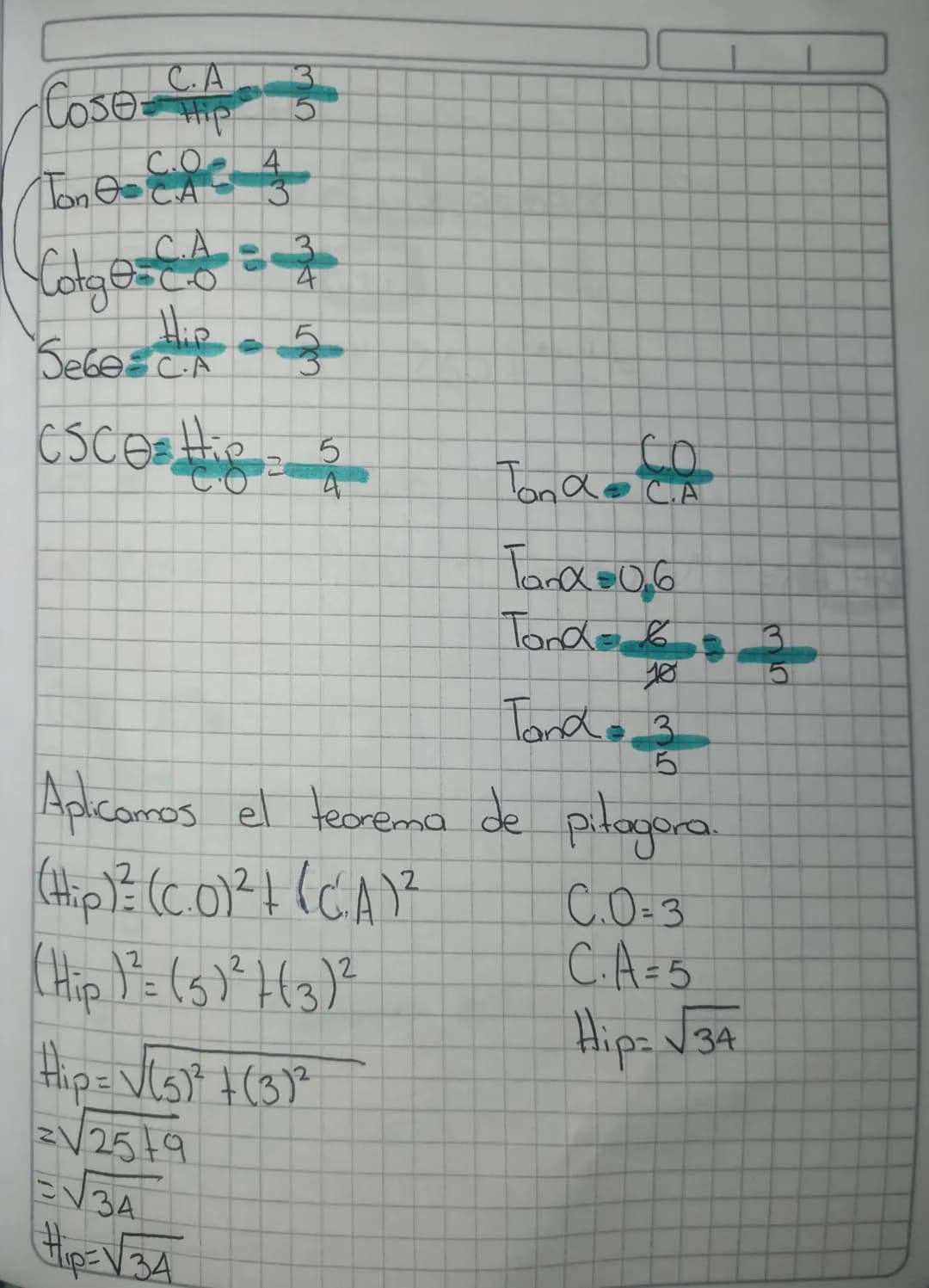 Razones trigonometrices
- Carta popiedad de los triangelos.
Equivale a la suma de los. Engulos
de dicho Engulo.
Cateto
Hipotenuza
Cateto
Par