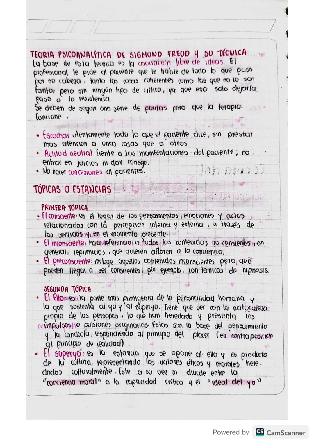 •
TEORIAS
·
PSICOLOGICAS
Teoria del
SIGMUND FREUD
PSICOANÁLISIS
El psicooncilisis es un modelo terapeutico y una tecnica de investigacion
de