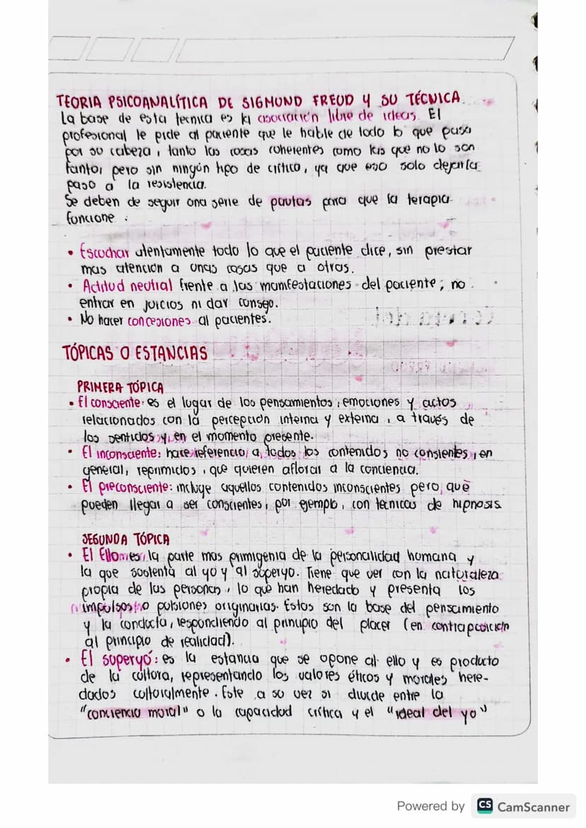 •
TEORIAS
·
PSICOLOGICAS
Teoria del
SIGMUND FREUD
PSICOANÁLISIS
El psicooncilisis es un modelo terapeutico y una tecnica de investigacion
de