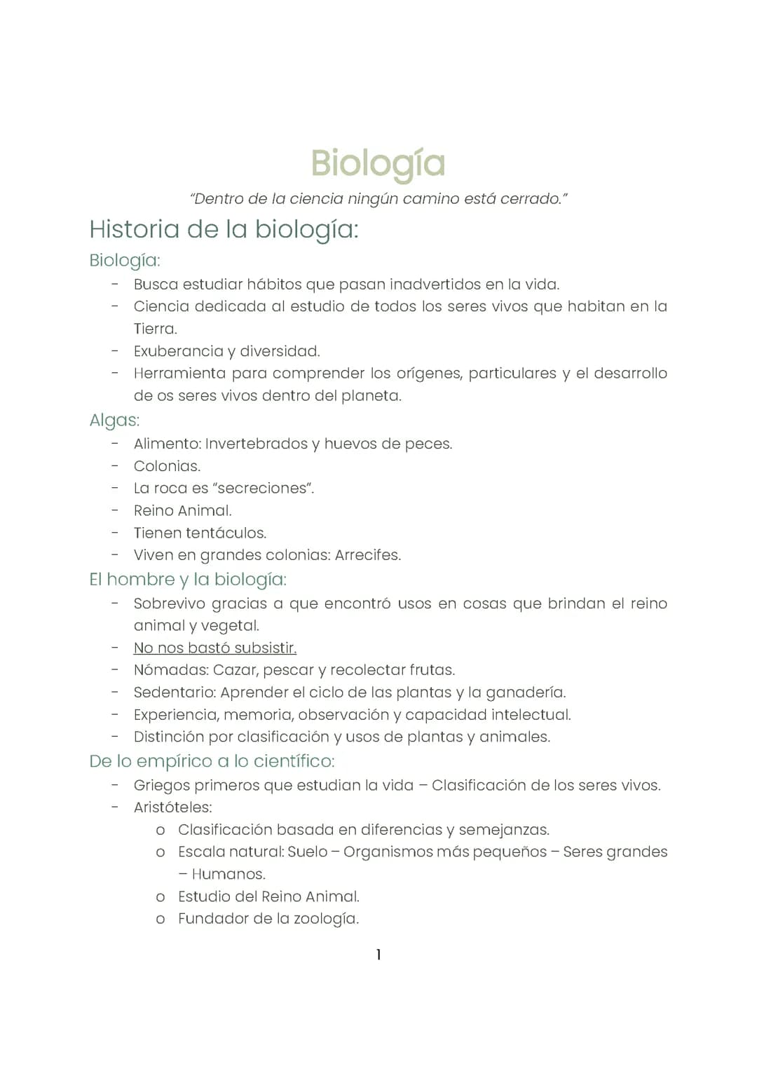 Biologia