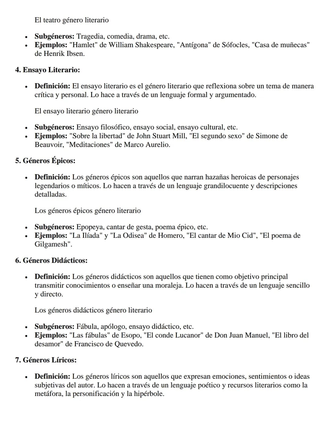 GÉNEROS LITERARIOS: UN MUNDO DE POSIBILIDADES
NARRATIVAS
Los géneros literarios son como categorías que nos permiten clasificar las obras li
