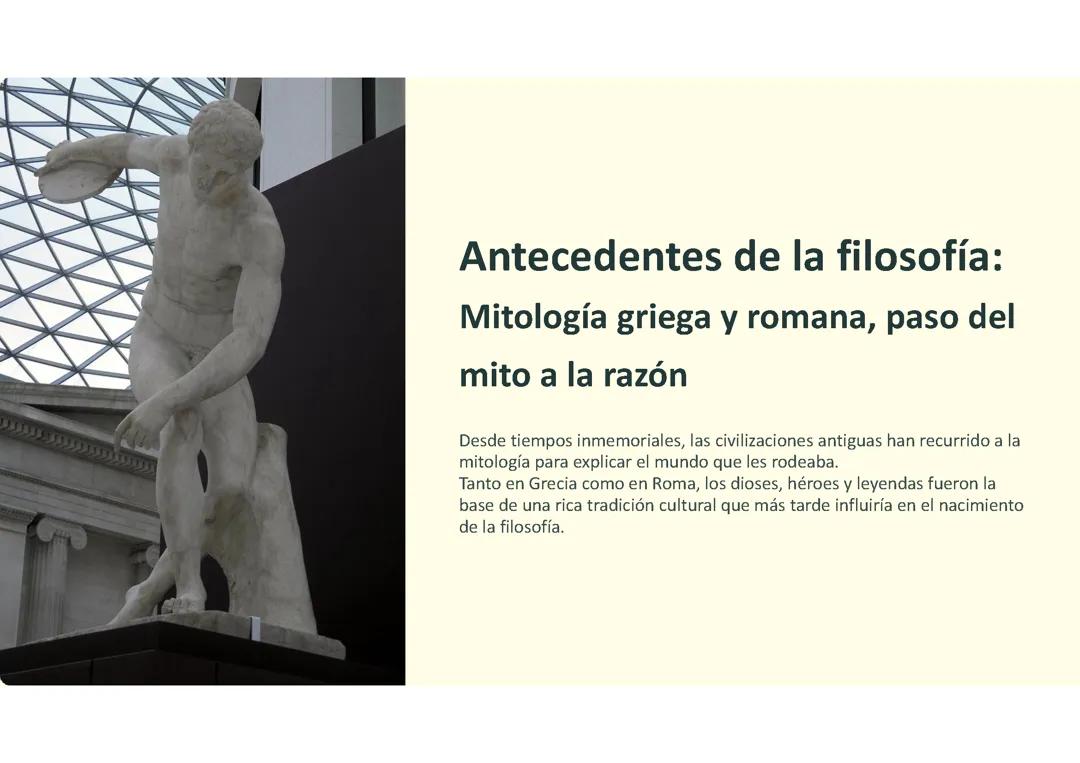 Orígenes y Desarrollo de la Filosofía Antigua