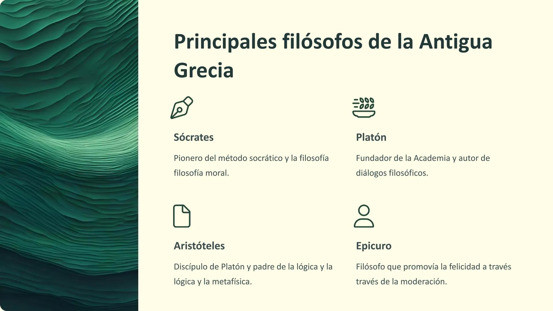 Antecedentes de la filosofía:
Mitología griega y romana, paso del
mito a la razón
Desde tiempos inmemoriales, las civilizaciones antiguas ha