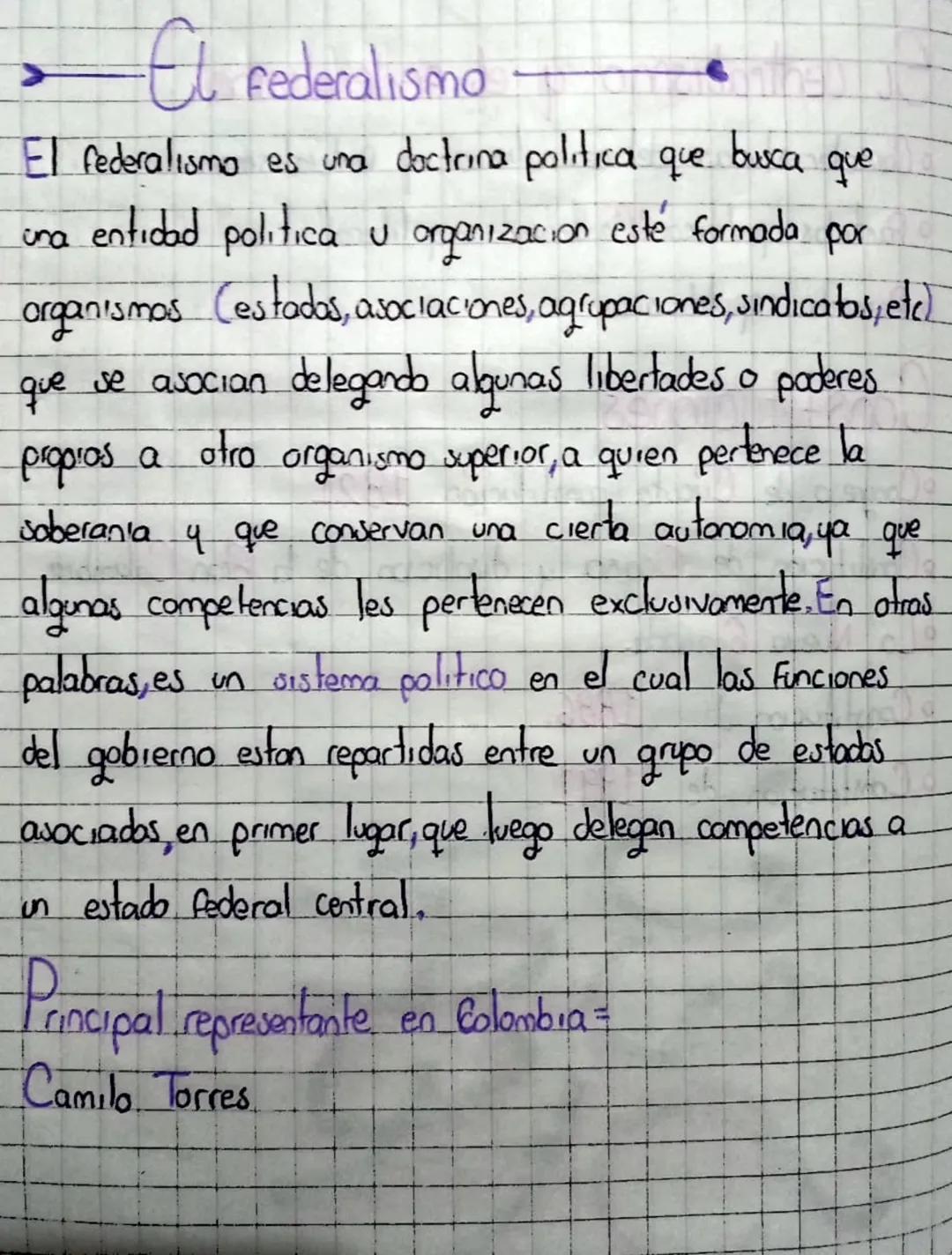 ## El Federalismo

El federalismo es una doctrina politica que busca que
una entidad politica u organizacion esté formada por
organismos (es